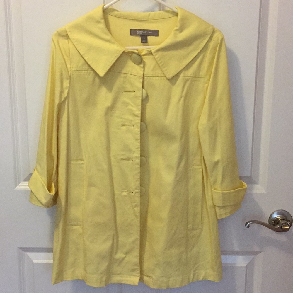 Croft & barrow yellow jacket